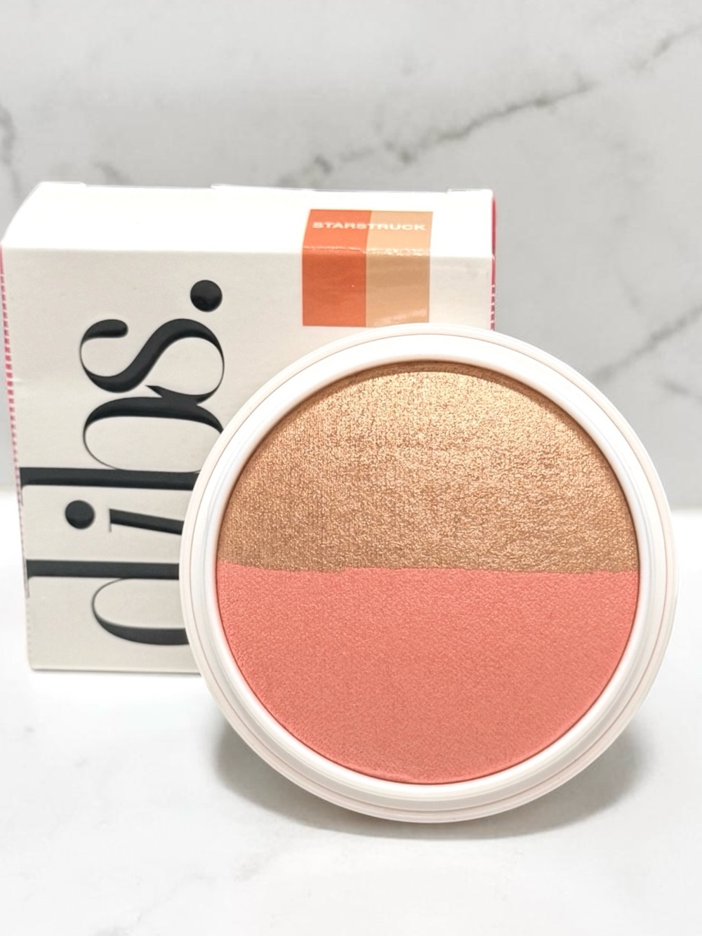 DIBS Beauty The Duet Baked Blush – Starstruck 0.3 oz - Picture 2 of 7